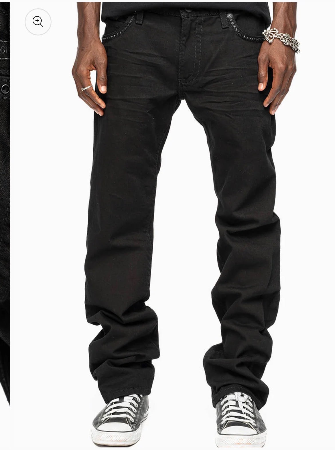 Robins - Jean Black Diamond Jet Black Skinny Jean