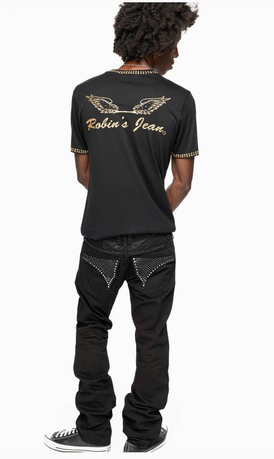 Robins - Jean Black Diamond Jet Black Skinny Jean