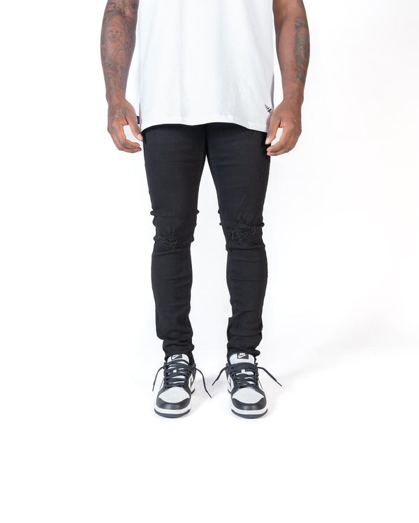 Relapse - X Ray Jet Black Jean