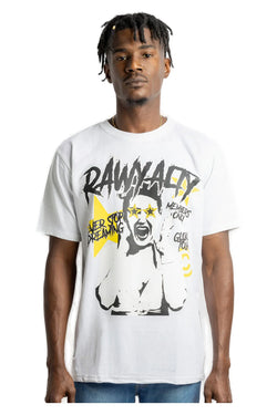 Rawalty - Members Only White Tee