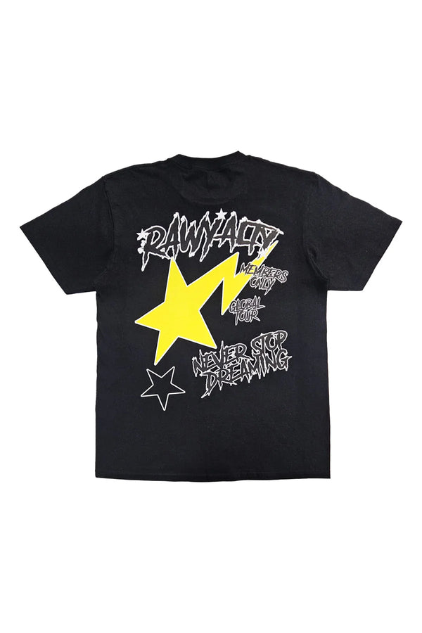 Rawalty - Members Only Black T-Shirt