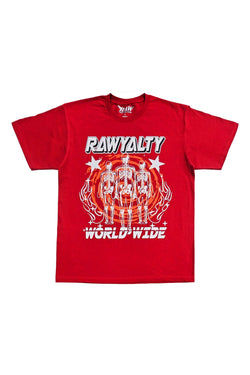 Rawalty - Dept 24 Worldwide Red Tee