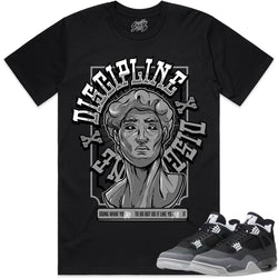 Jordan Fear 4s Sneaker Tee Discipline Black T Shirt