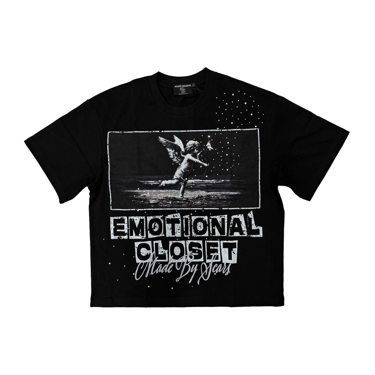 Mixed Emotions - Scar Black Tee