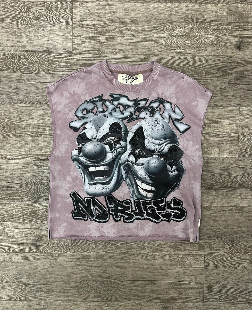 BKYS - Clowns No Rules Dusty Lavnder Purple Sleeveless