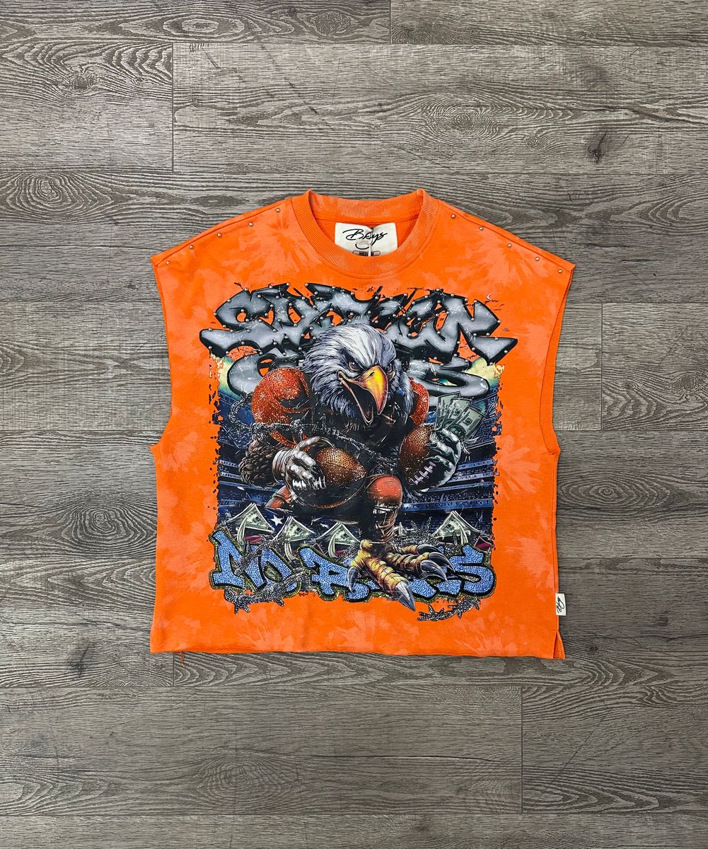 BKYS - Sinner No Rules Orange Sleeveless