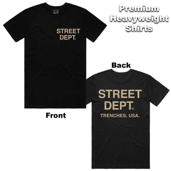 Street Dept - Black Khaki Tee