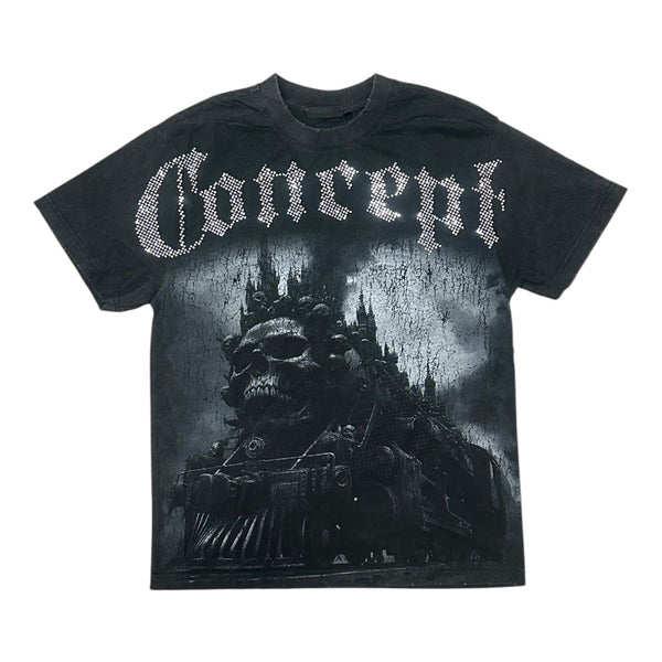 Concept - Skeleton Train Black Tee