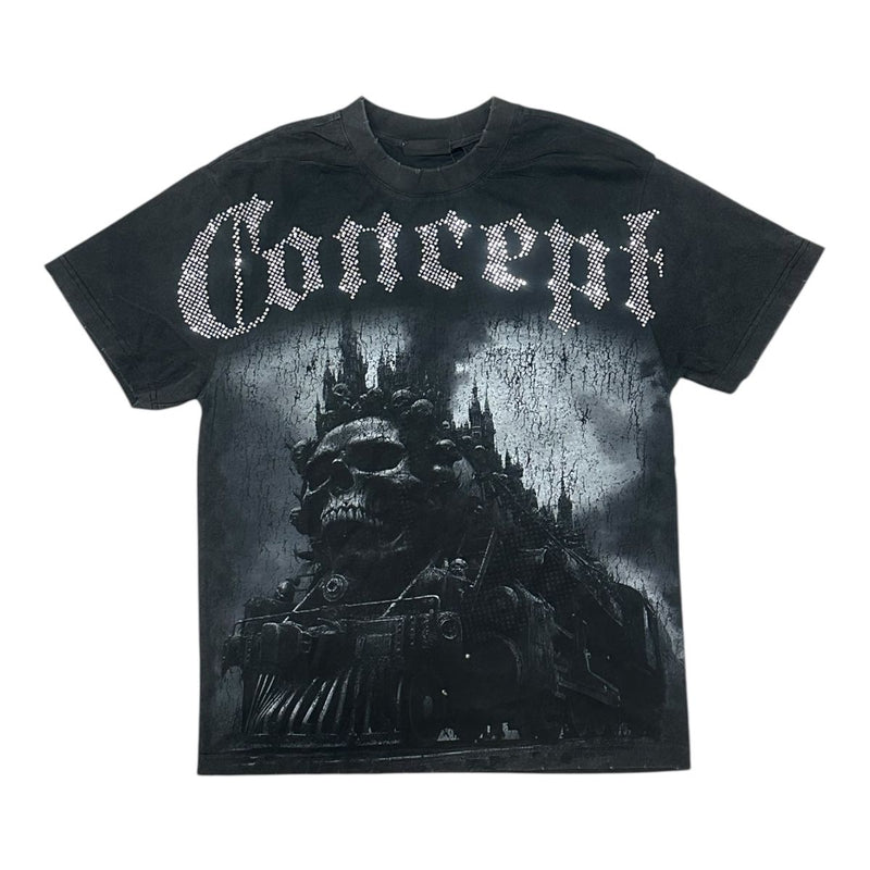 Concept - Skeleton Train Black Tee