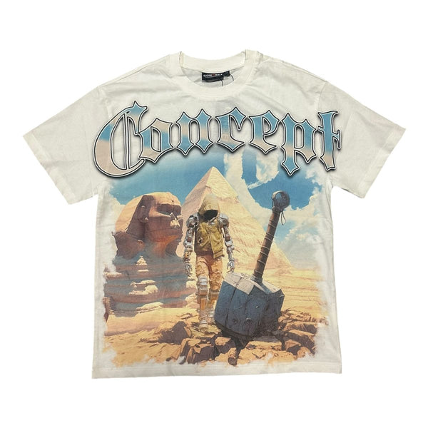 Concept - Pyramid Art Of War Crean White Tee