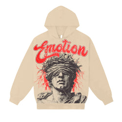 Mixed Emotions - Cream Blinded Hoodie