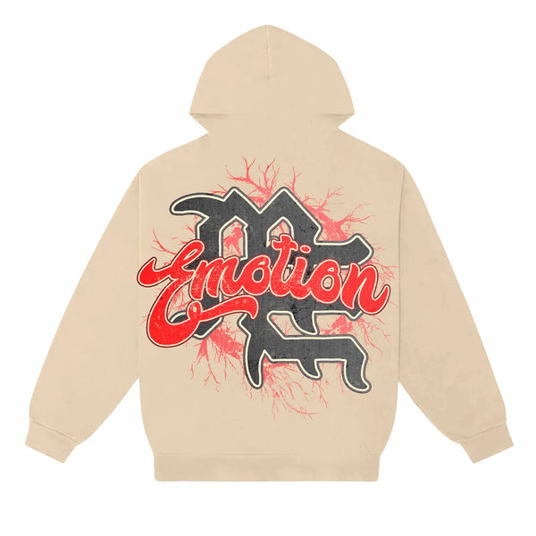 Mixed Emotions - Cream Blinded Hoodie