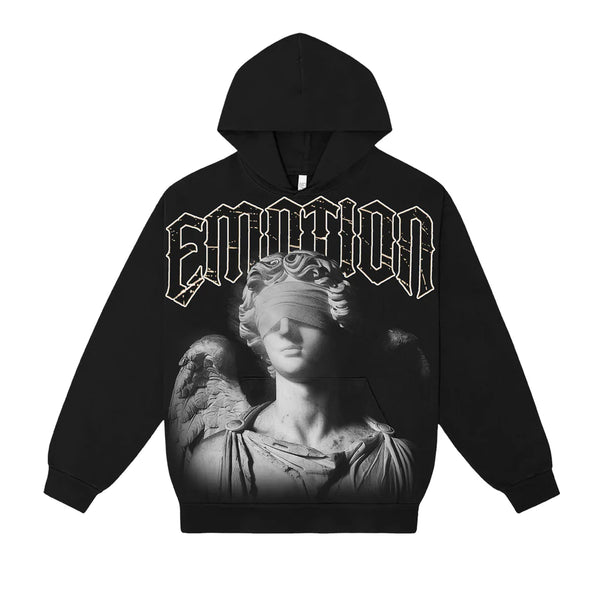 Mixed Emotions - Black Blinded Hoodie