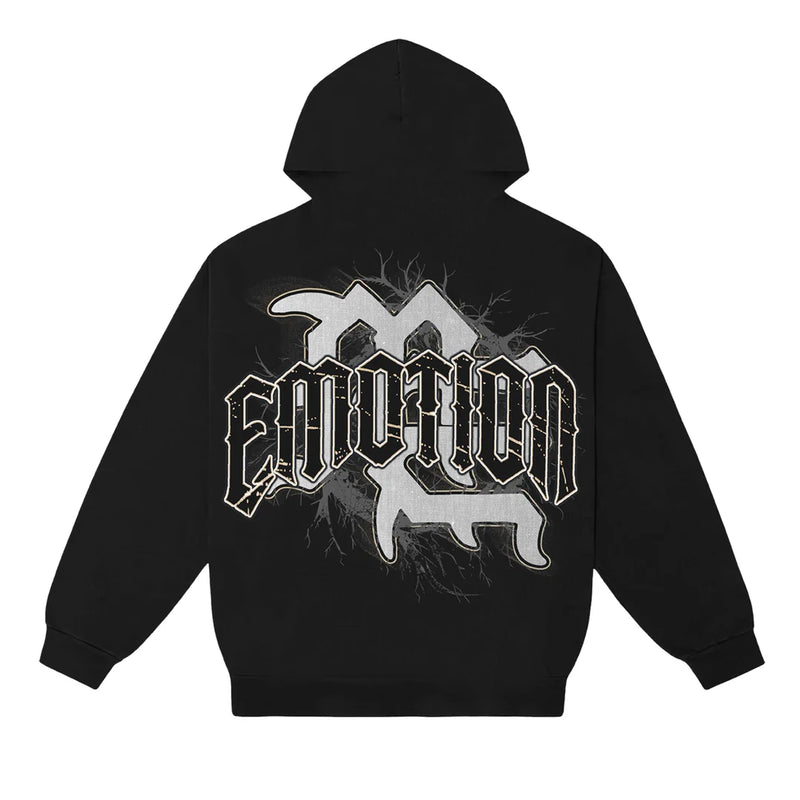 Mixed Emotions - Black Blinded Hoodie