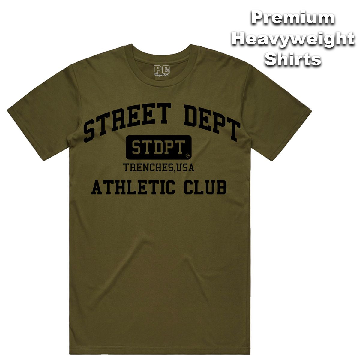 Jordan 4 Olive 4s Shirt Street Dept - Athletic Club Olive Green Black Tee