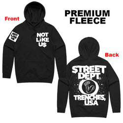 Street Dept - Not Like Us Black Hoodie