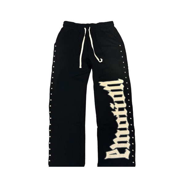 Mixed Emotions - Black Crown Joggers