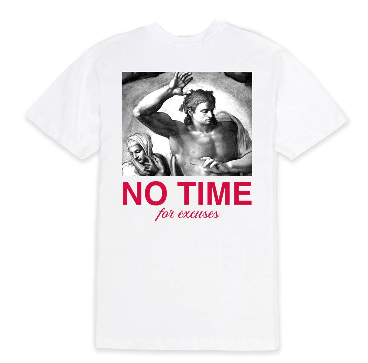 Outrank - No Time White Tee