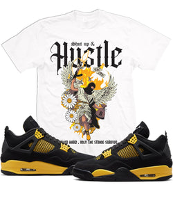 Million - Hustle White Tee