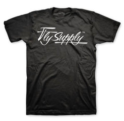 Fly Supply - Logo Black Tee