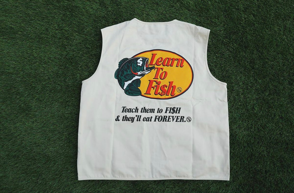 Fly Supply - Vest Learn To Fish Khaki