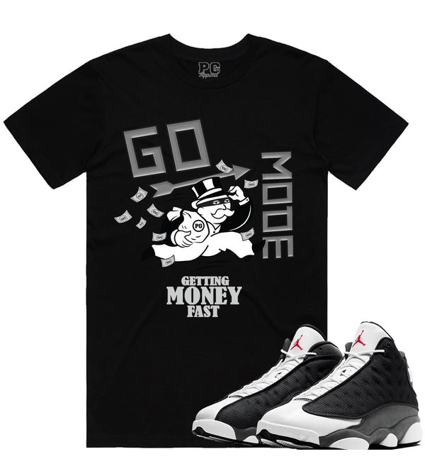 Planet Of Grapes - Go Mode Black / Silver Tee