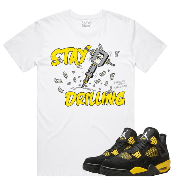 Planet Of The Grapes - Stay Dripping White Tee