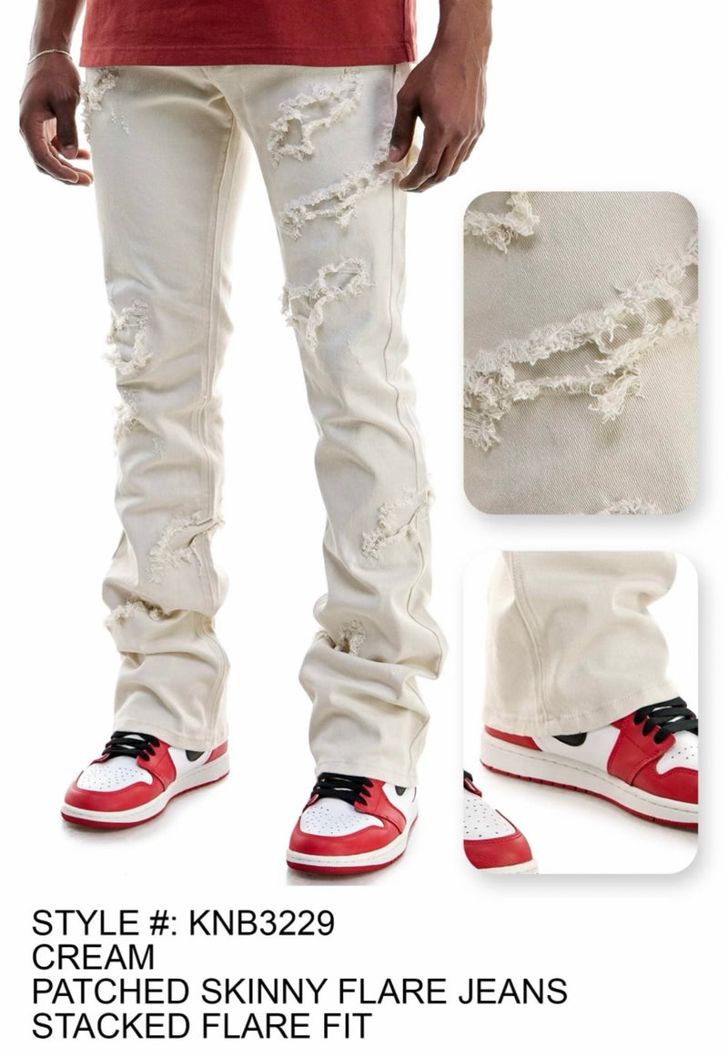 KDNK - KNB3229 White Jean