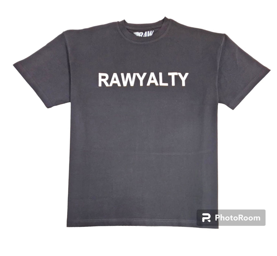 Rawalty - Essentials Black White Tee