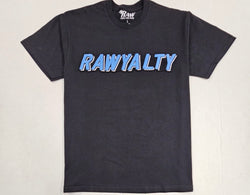 Rawalty - 3D Black / Royal Tee