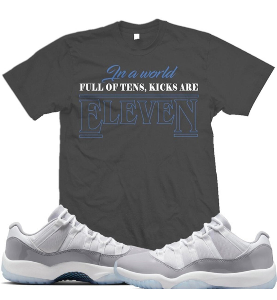 Million - Full Of Tens Dark Grey Tee