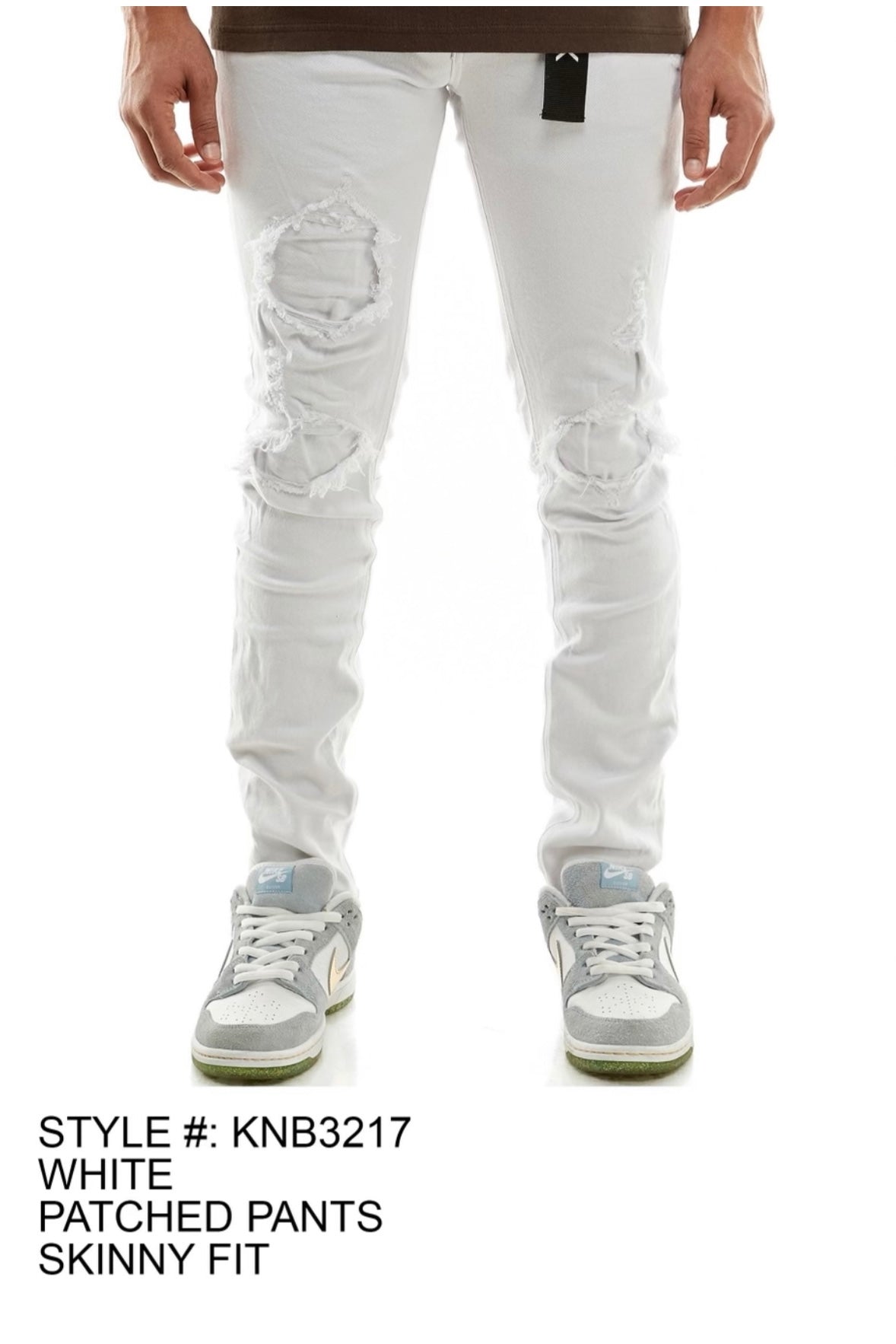 KDNK - KNB3217 White Jean
