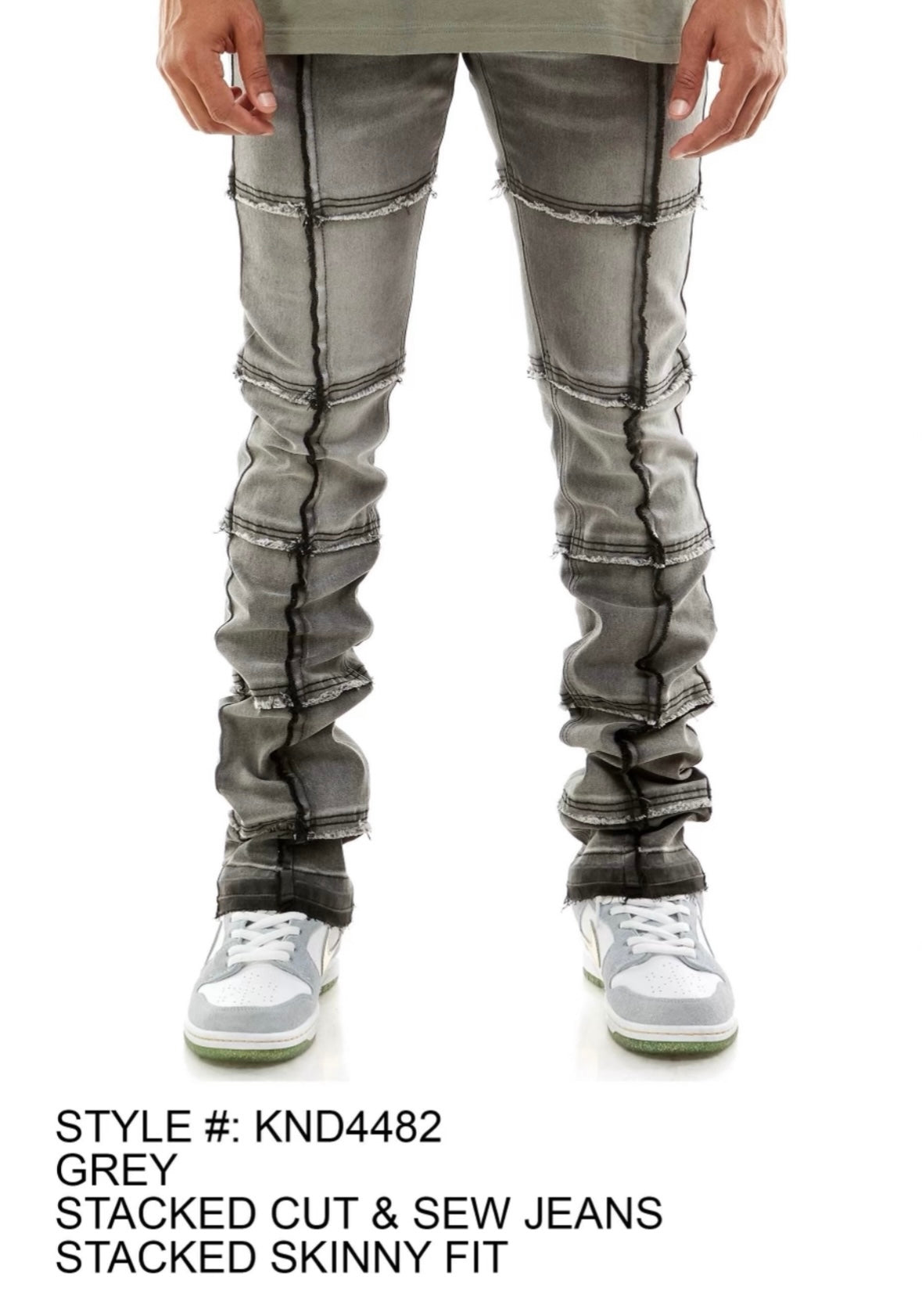 KDNK - KND4482 Black Jean