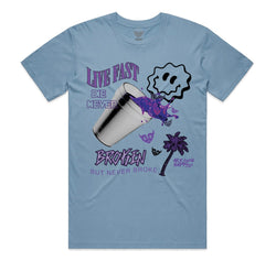 Sippin Syrup - Sky Blue Tee