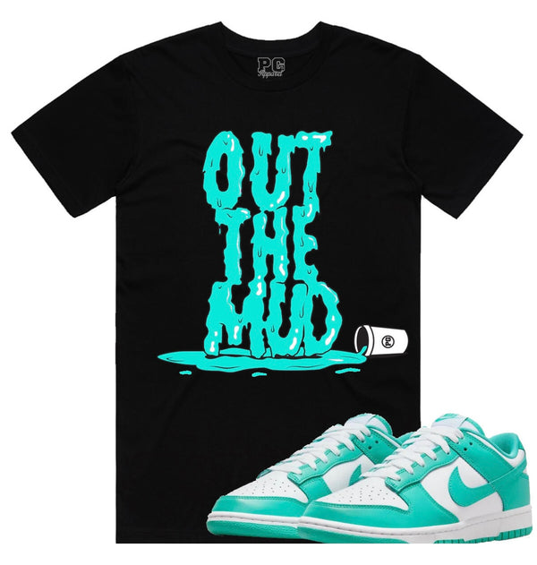 Planet Of The Grapes - Out The Mud Black Tee