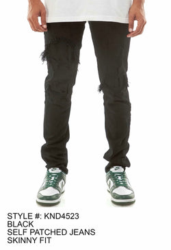 KDNK - KND4523 Black Jean