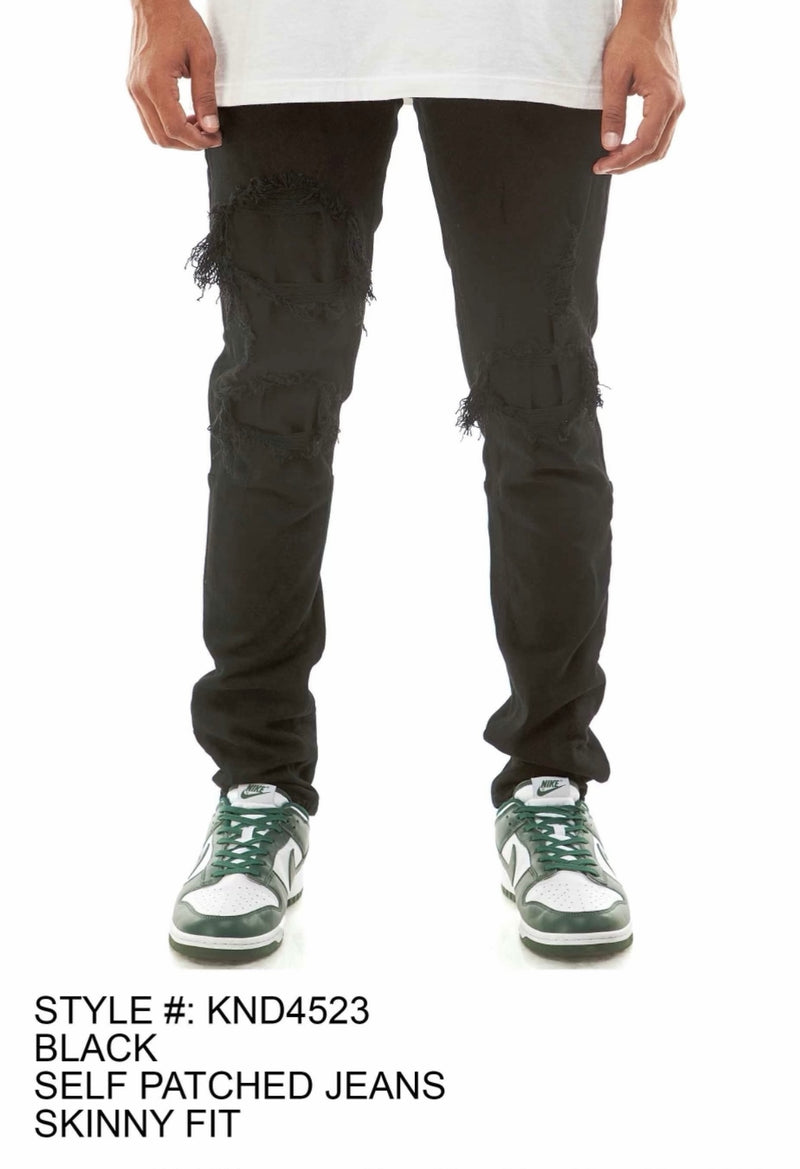 KDNK - KND4523 Black Jean