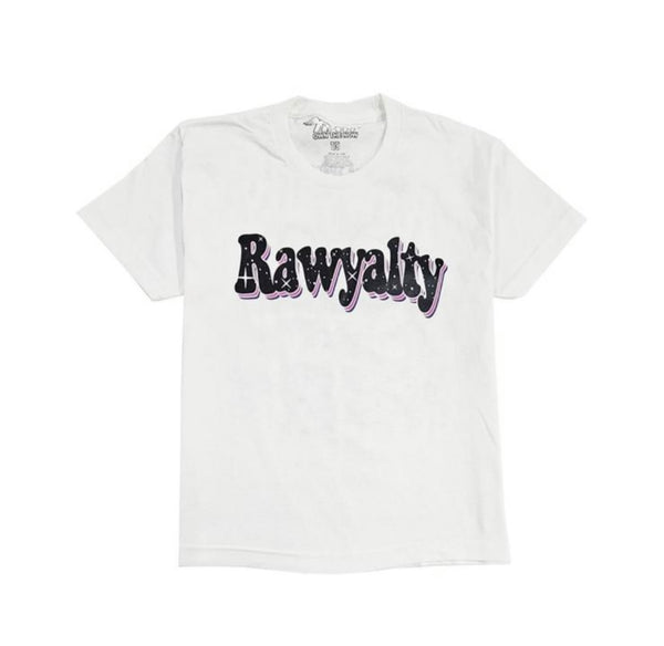 Rawyalty - Rawalty White / Pink Tee