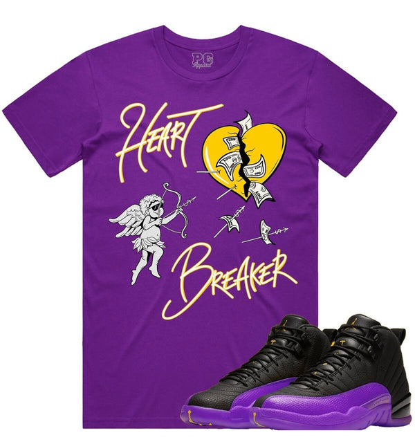 Jordan 12 Purple 12s Heart Breaker Purple Tee