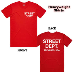 Jordan 12 Cherry Street Dept - Red Shirt