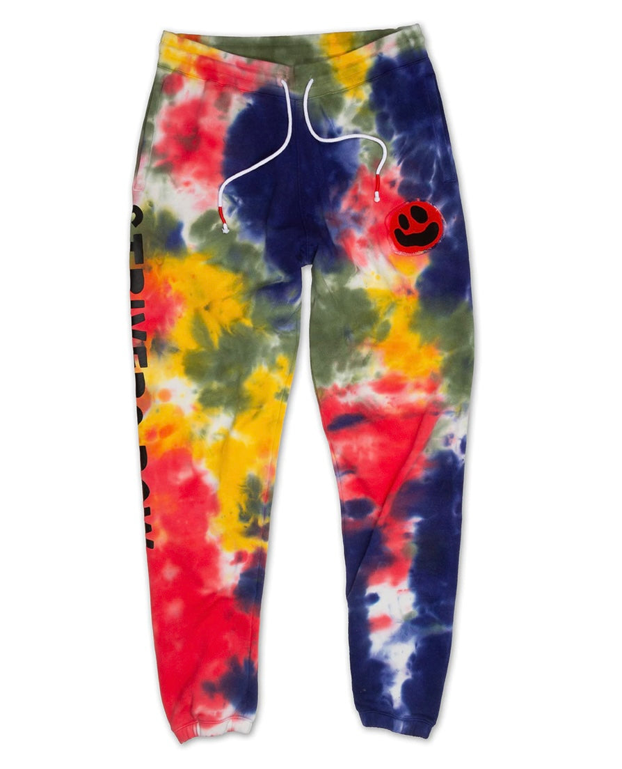 Strivers Row  - PAINTED ROCK SWEATPANTS / Tye Dye