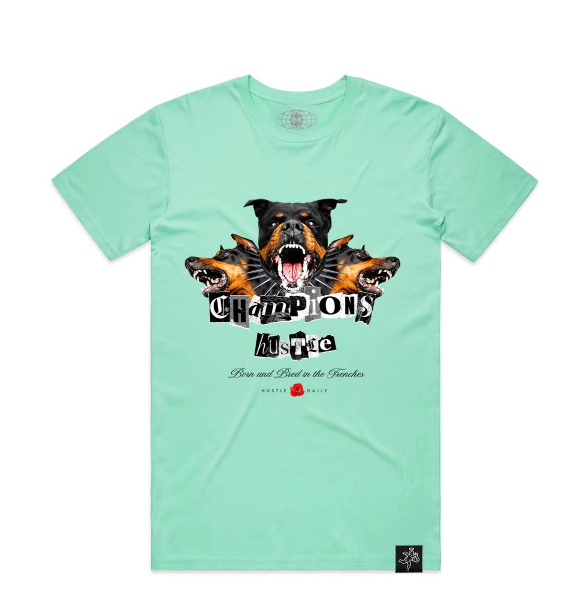 Hasta - Dog Champion Teal Green Tee