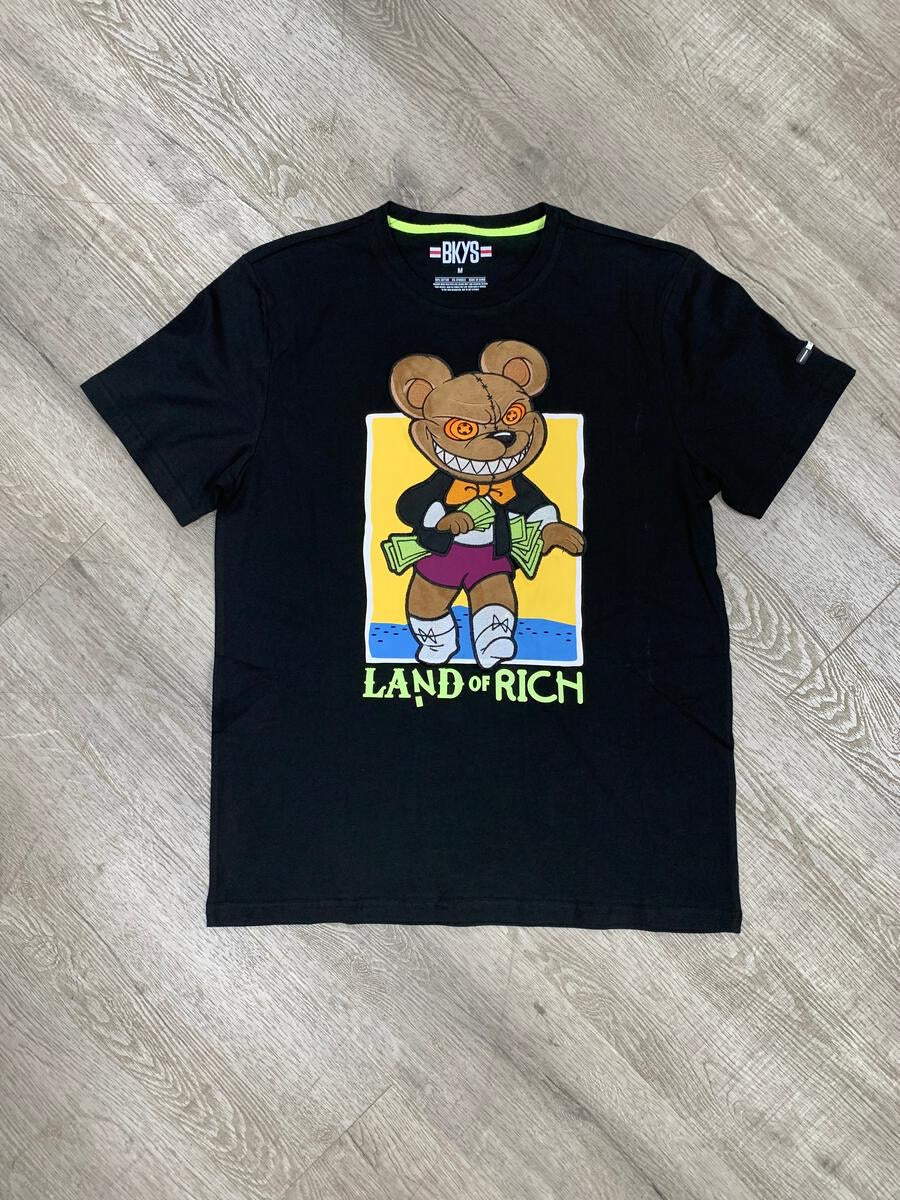 Black Keys - LAND OF RICH Black Tee