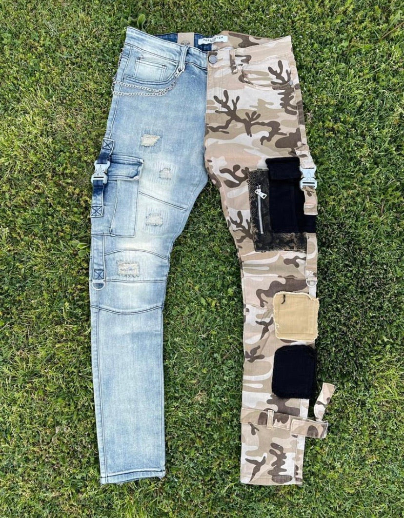 Reelistik - Camo / Denim Jean