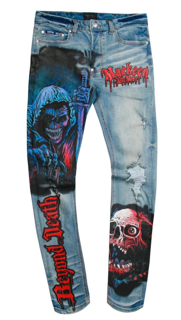 Mackeen - D-DAY DENIM PANT DARK