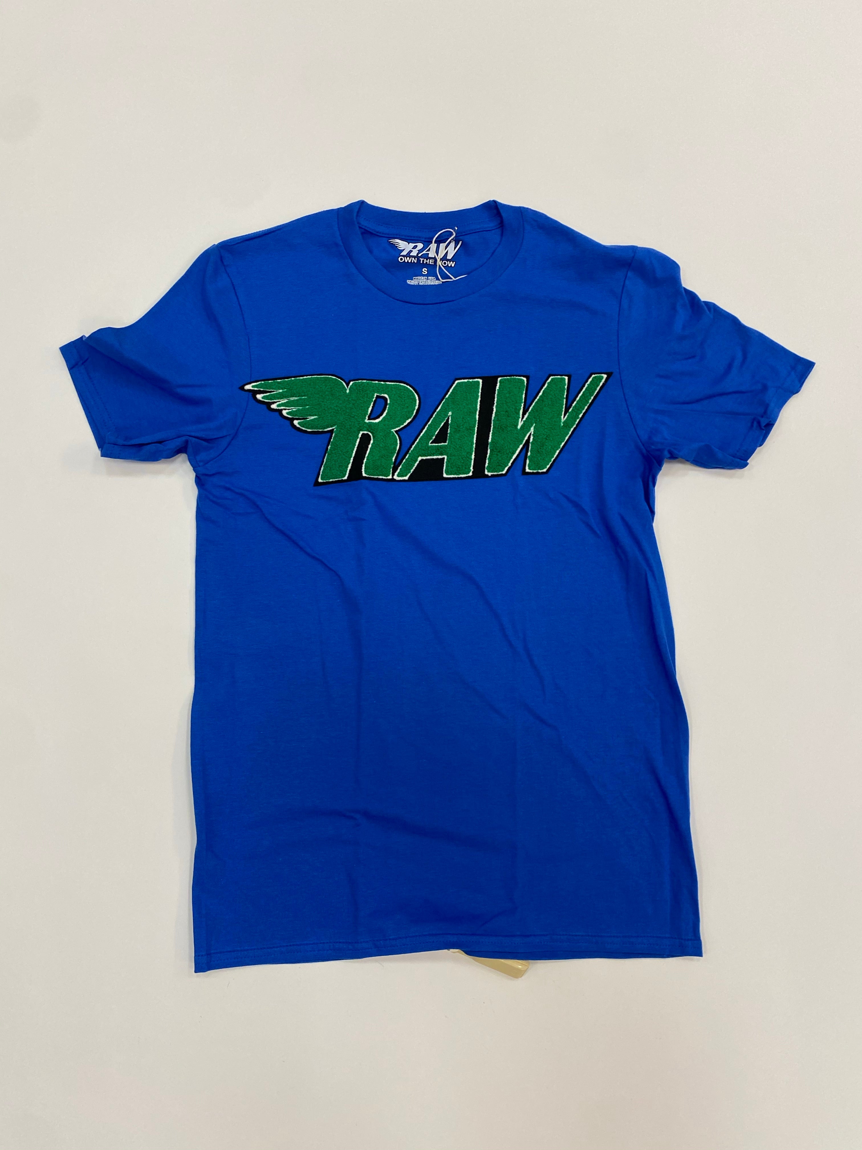 Rawalty - RAW Royal / Green Tee
