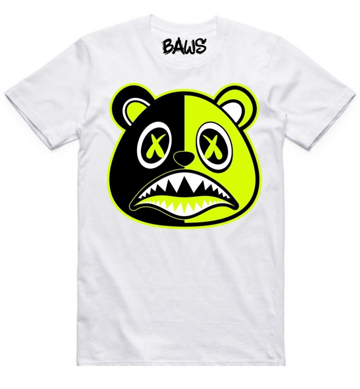 Baws - Scar Neon Black Tee