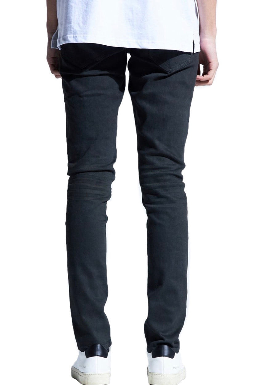 Embellish - Rip & Repair Black Jean