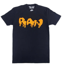 Rawalty - Drip Raw Black / Orange