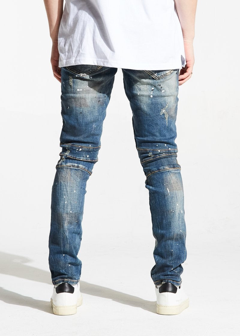 Embellish - Jeans Paint Biker